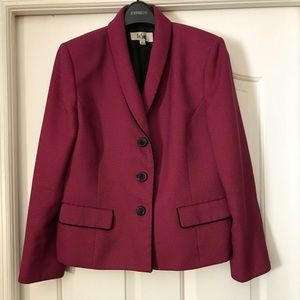 Pink and black patterned jacket